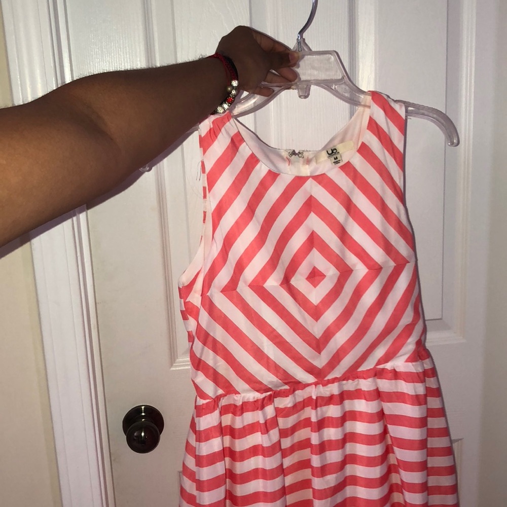 Chevron Print Dress